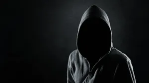 Gangster In Black Hood Wallpaper