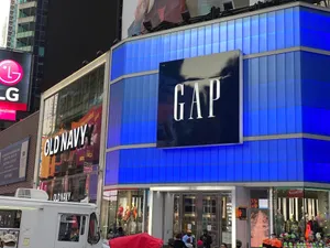 Gap Store In Times Square Wallpaper