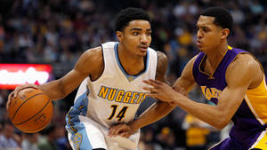 Gary Harris With Jordan Clarkson Wallpaper