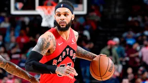 Gary Trent Jr During Toyota Center Game Wallpaper