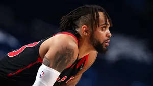 Gary Trent Jr Looks On At Chesapeake Energy Arena Wallpaper