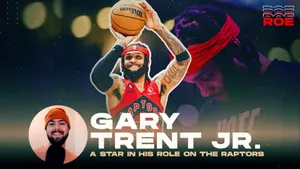 Gary Trent Jr Raptors Over Everything Poster Wallpaper