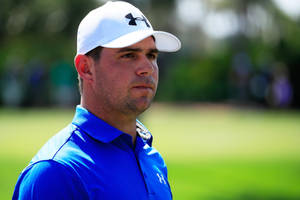 Gary Woodland In Blue Shirt Wallpaper