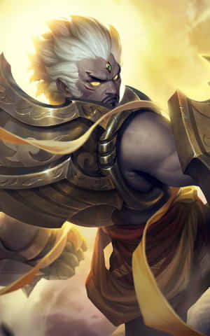 Gatotkaca Warrior Glance Wallpaper