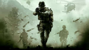 Gear Up For An Intense Battle With Call Of Duty: Modern Warfare Hd Wallpaper