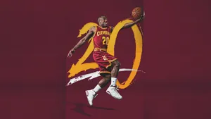 “gearing Up To Play Nba 2k” Wallpaper