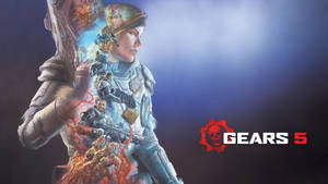 Gears 5 Female Character Wallpaper