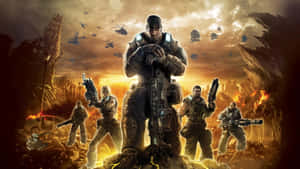 Gears Of War 1. Poster Wallpaper