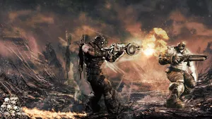 Gears Of War Clayton Carmine Wallpaper