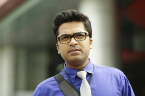 Geeky Indian Actor Simbu Wallpaper