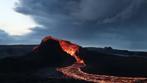 Geldingadalir Volcano Iceland Wallpaper