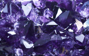 Gems For Purple Aesthetic Iphone Display Wallpaper