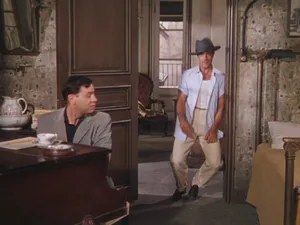 Gene Kelly Leaning On Door Wallpaper