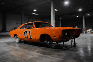 General Lee Car Warehouse Parking Wallpaper