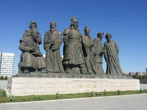 Genghis Khan Inner Mongolias Statue Wallpaper