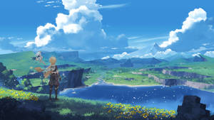 Genshin Impact Beautiful Scenery Wallpaper