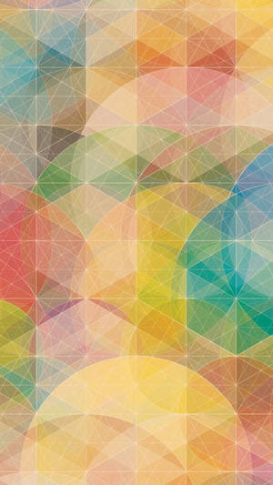 Geometric Shape Simple Phone Wallpaper