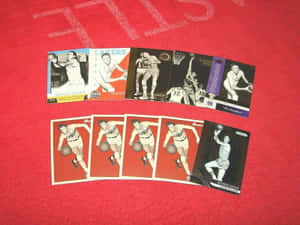 George Mikan Nba Basketball Sport Cards Wallpaper
