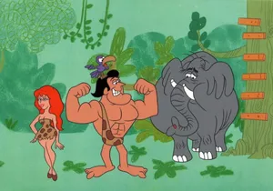 George Of The Jungle Animated Series 1967 Wallpaper