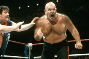 George Steele With His Tag Team Wallpaper