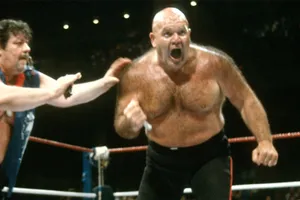 George Steele With His Tag Team Wallpaper