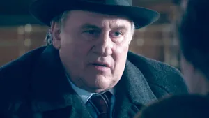 Gérard Depardieu Black Outfit Maigret Wallpaper