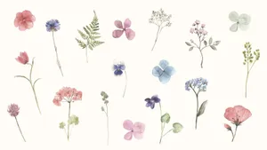 Get Better Productivity With A Plant Aesthetic Laptop Wallpaper