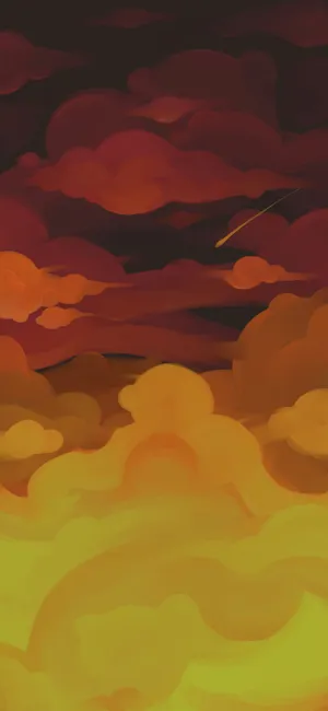 Get Creative With The Orange Aesthetic Phone! Wallpaper