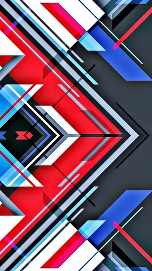 Get Creative With Your Geometric Iphone Wallpaper Wallpaper