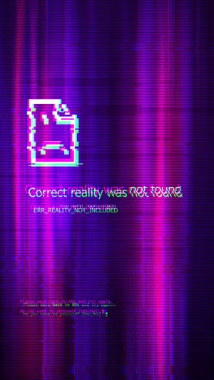 Get Glitchy With This Fun, Cartoon-inspired Aesthetic Wallpaper