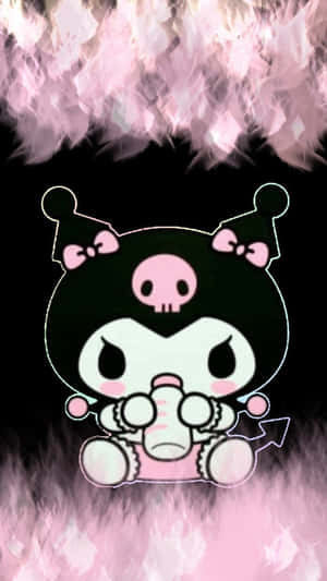 Get Growing With Kuromi Iphone Wallpaper