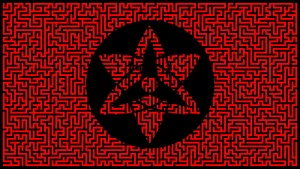 Get Lost In The Sharingan Maze Wallpaper