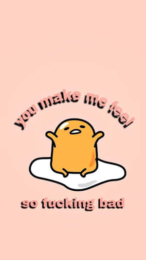 Get Ready For A Lazy Day With Gudetama Phone Wallpaper