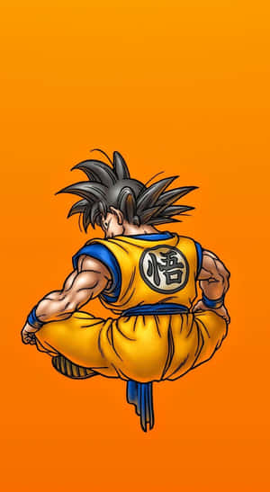 Get Ready For Non-stop Laughs With Funny Goku! Wallpaper