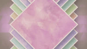 Get Ready For Productivity With This Aesthetically Pleasing Pastel Pink Computer Wallpaper