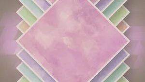 Get Ready For Productivity With This Aesthetically Pleasing Pastel Pink Computer Wallpaper