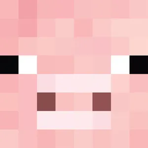 Get Ready For Some Fun! Join This Minecraft Pig In An Adventure. Wallpaper