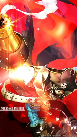 Get Ready For The Exciting World Of Persona 5 On Your Iphone Wallpaper