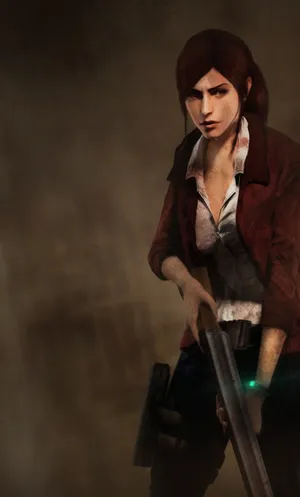 Get Ready To Battle The Undead With Resident Evil On Your Iphone Wallpaper