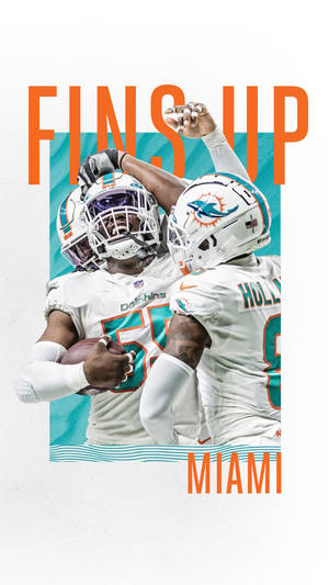 Get Ready To Show Your Miami Dolphins Fan Pride With This Awesome Iphone Wallpaper