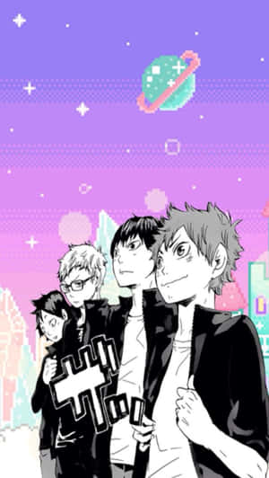 Get Ready To Spike Up Your Phone: Haikyuu Iphone Wallpaper