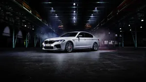 Get Sporty And Powerful With The Powerful Bmw M5 4k. Wallpaper