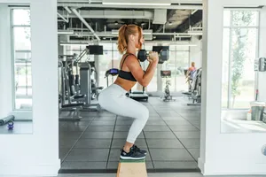 Get Strong And Stay Fit With A Challenging Dumbbell Workout! Wallpaper