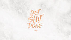 Get Stuff Done Macbook Pro Aesthetic Wallpaper