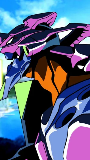 Get The Cool New Neon Genesis Evangelion Iphone And Show Off Your Fandom Wallpaper