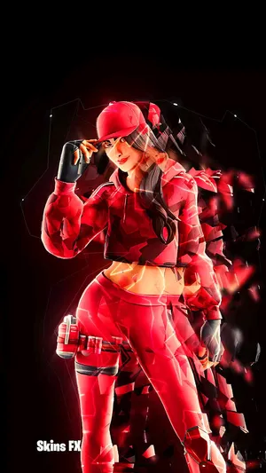 Get The Exclusive Ruby Skin Now And Take Victory Royale In Fortnite! Wallpaper