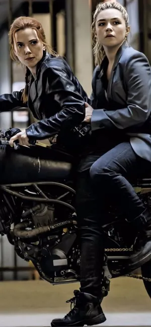 Get The Ultimate Device For The Ultimate Superhero With A Black Widow Iphone Wallpaper