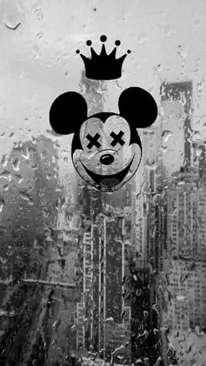 Get This Black Mickey Mouse Phone To Show Your Love For Disney And Stay Stylish. Wallpaper