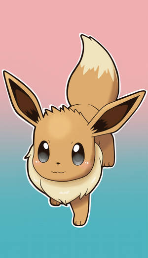 Get Unlimited Creative Power In The Palm Of Your Hand With The New Eevee Iphone Wallpaper