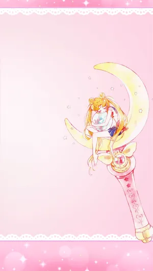 Get Your Magic Style On With This Awesome Sailor Moon Pattern! Wallpaper